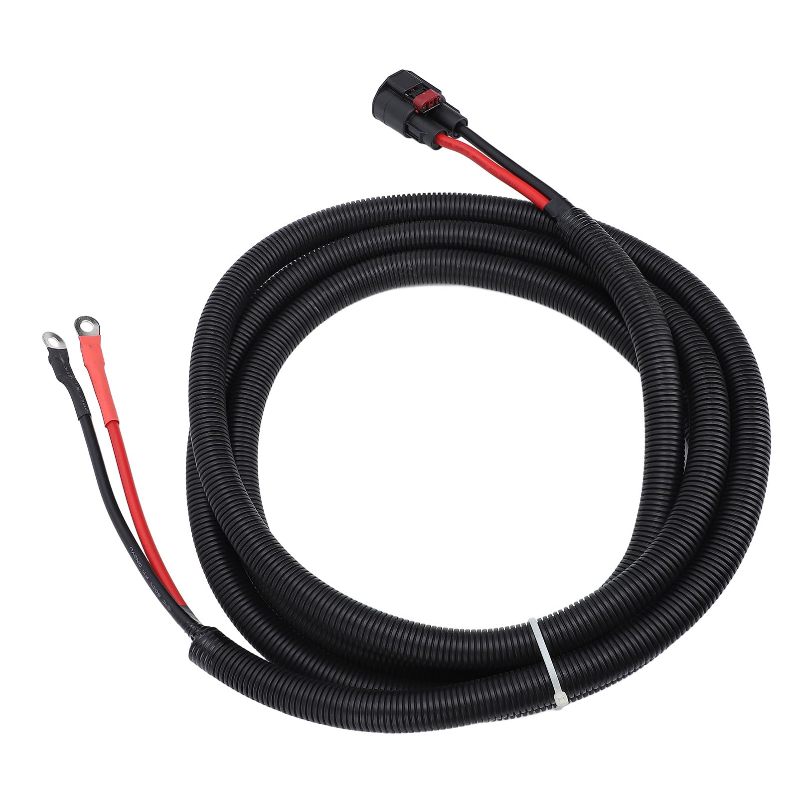 Qqmora Kabel Kierownicy o Wysokiej Wytrzymałości na Rozciąganie z wiązką Pompy Wspomagania Kierownicy, 4ft 8M0150103, Idealny do środków do Oczyszczania Silnika na Zewnątrz Akcesoria