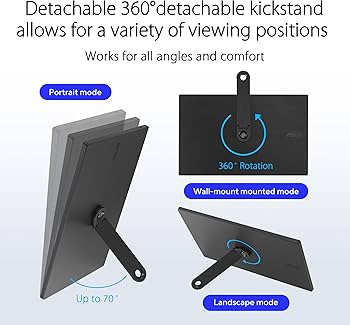 Amazon.co.jp: ASUS ZenScreen 16インチ (15.6インチ) ポータブルUSB