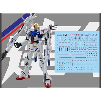 HGUC 1/144 Gundam F91 Water Transfer Decal for HG RG MG PG RE HiRM Robot Plastic Model