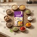 The Naturik Co Chilla Mix | Oats Cheela Mix | No Maida No Palm Oil High Protein Gluten Free & Fiber Rich Breakfast | 200g Ready to Cook Chila/Dosa Mix | Lentils & Millets Protein Chilla Mix gallery image