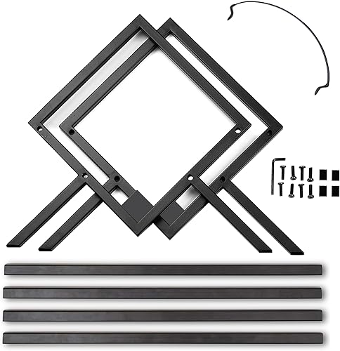 Miniatura 4 de MODERN VINYL Estantes de almacenamiento de discos de vinilo - Soporte de discos de vinilo de fácil montaje 100 LP | Elegante soporte de LP negro