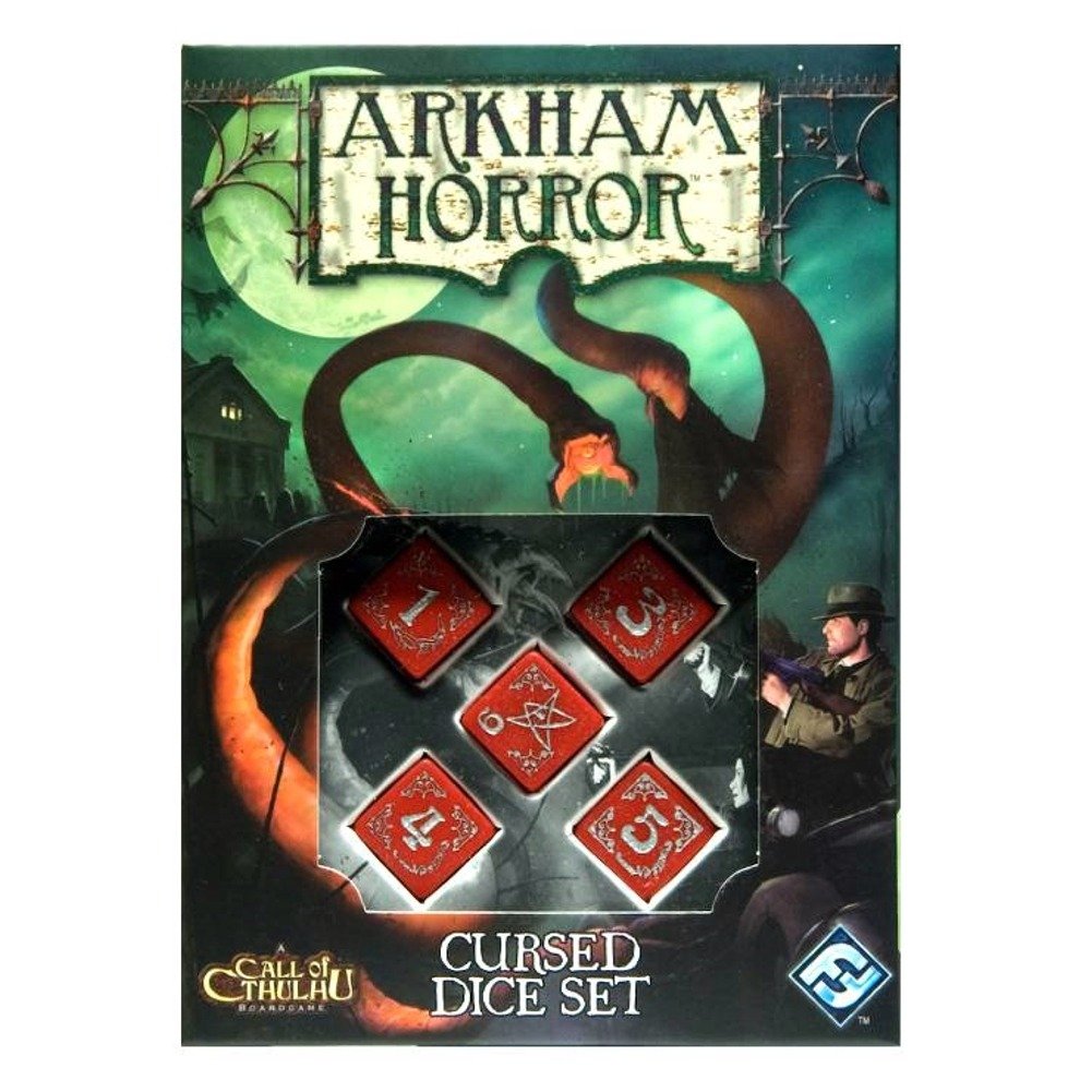 Fantasy Flight Games Arkham Horror - Dice - Cursed (x5)