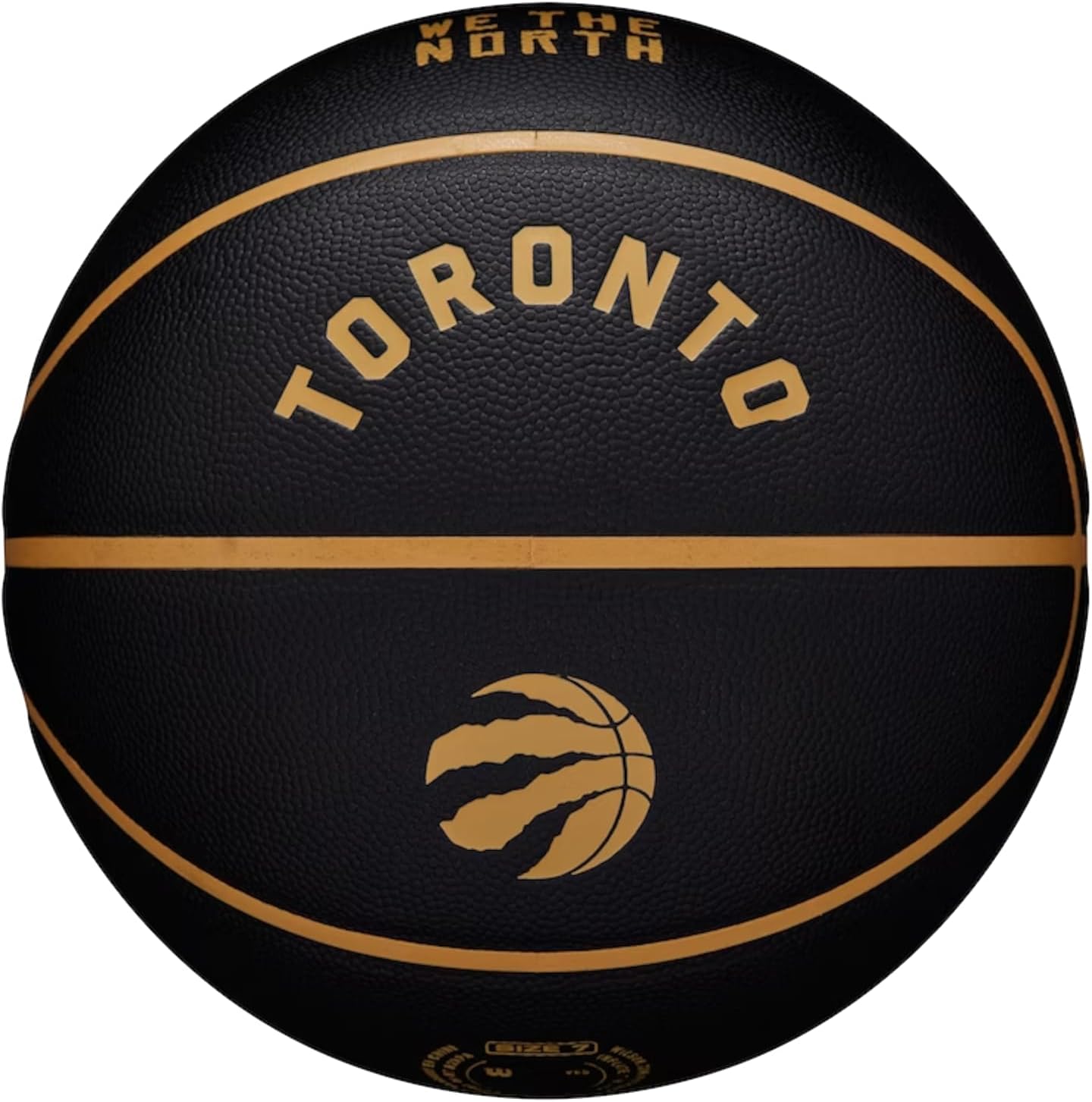 Wilson NBA Team City Collector Toronto Raptors Ball WZ4016428ID, Unisex Basketballs, Black, 7 EU