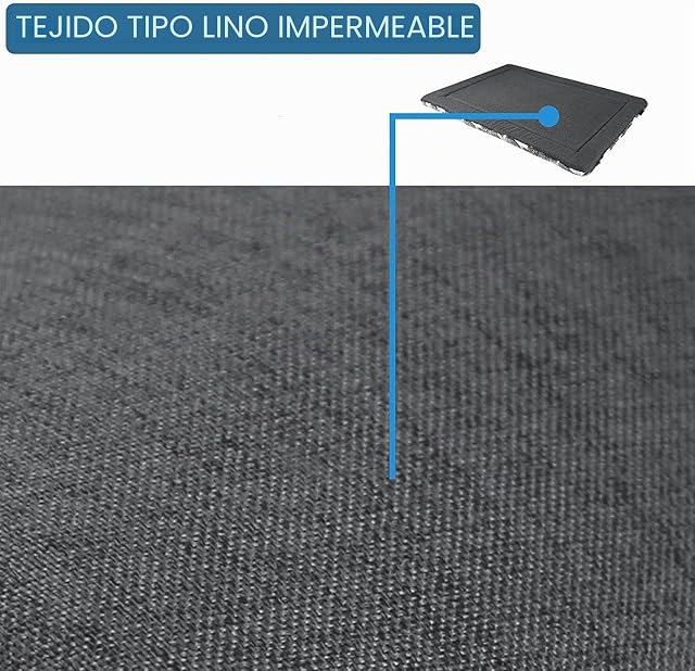 Foto 5 de 8 de SuperKissen24Cama y Colchón Reversible para Perro, Gato - Cama Lavable Pequeña para Perro - 60x40 cm Estrellas