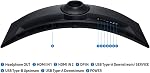 Moniteur de jeu incurvé SAMSUNG 49 po Odyssey G9 DQHD VA 144Hz 1ms VESA DisplayHDR600 Freesync DP - (LS49FG910ENXZA) [Version Canada]