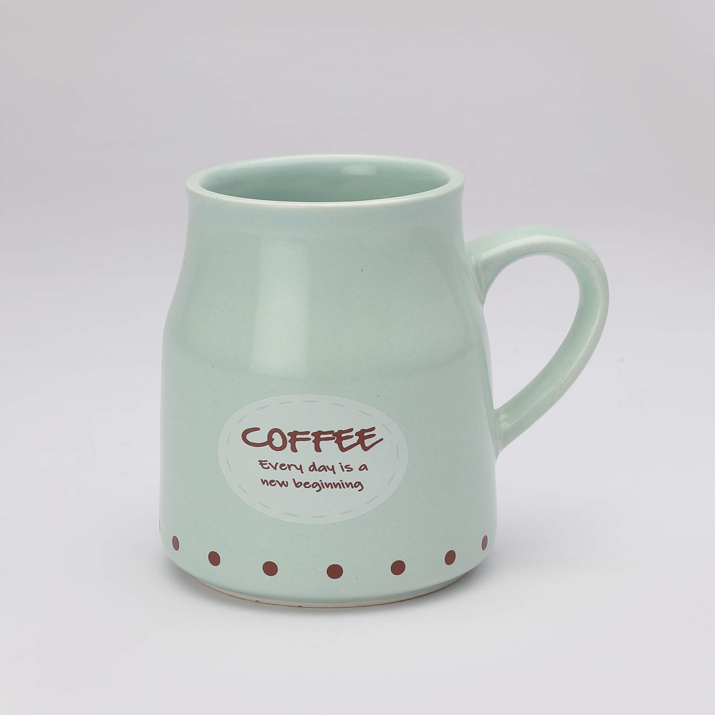Colorful Ceramic Coffee Mugs - Set of 6 -3 Colorful Ceramic Coffee Mugs - Set of 6 -3