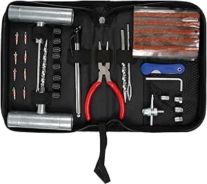 Autoreifen Reparatur Set 100TLG. PKW Motorrad Pannenset Flickzeug Zange Satz E - Foto 11