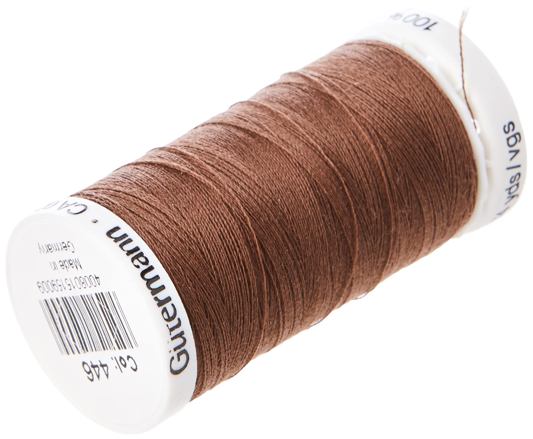 Gutermann Sew All Polyester Thread, 250 Mtr, Light Brown (0446), 5.5 x 2.7 x 2.7 cm - Image 2