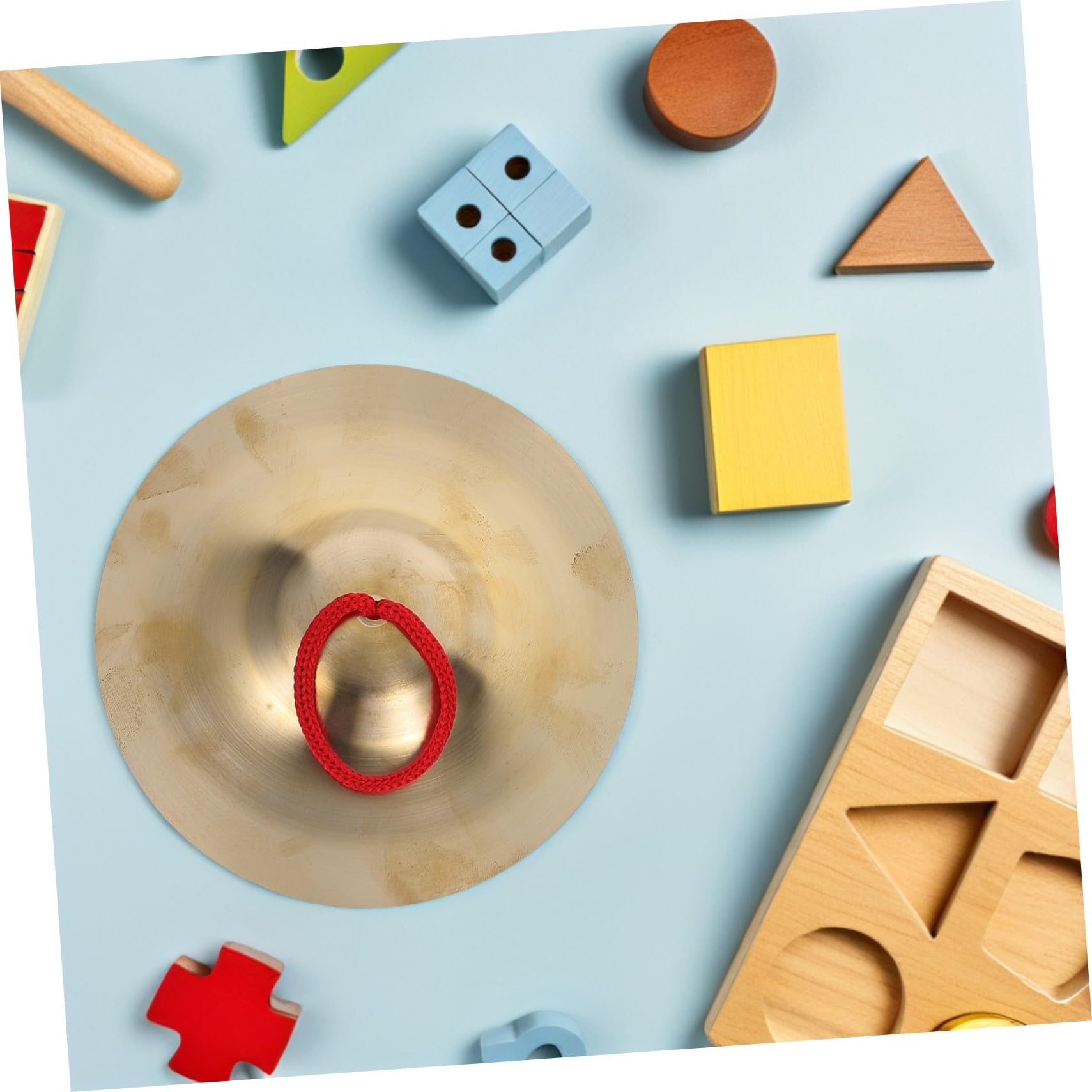 4 Pezzi Piatti per Strumenti Percussione Portatili per Scuola e Attività Educative Facili da Usare per Principianti e Metodo Orff