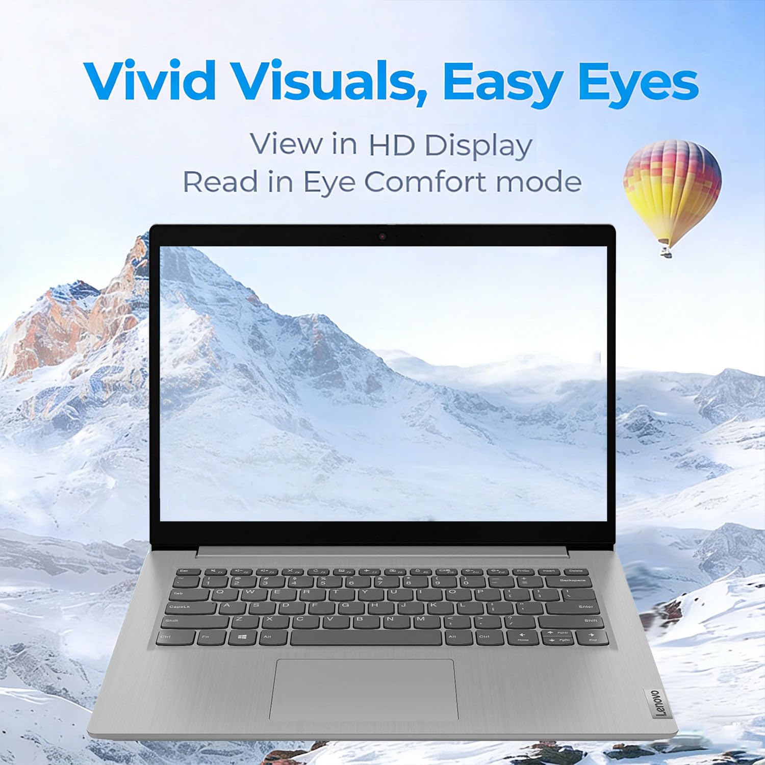 Lenovo 14" Laptop • Intel 4 Cores Processor • 4GB DDR4RAM • 640GB Storage (128GB SSD + 512GB Portable Drive) • Intel UHD Graphics • Wi-Fi 5 • HDMI • Long Battery Life • Win 11 • WOWPC 3-in-1 Bundle