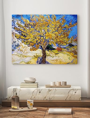 Vista 290 de DECORARTS - Almond Blossom Tree - Vincent Van Gogh Art Reproduction. Giclee Canvas Prints Wall Art for Home Decor 30x24