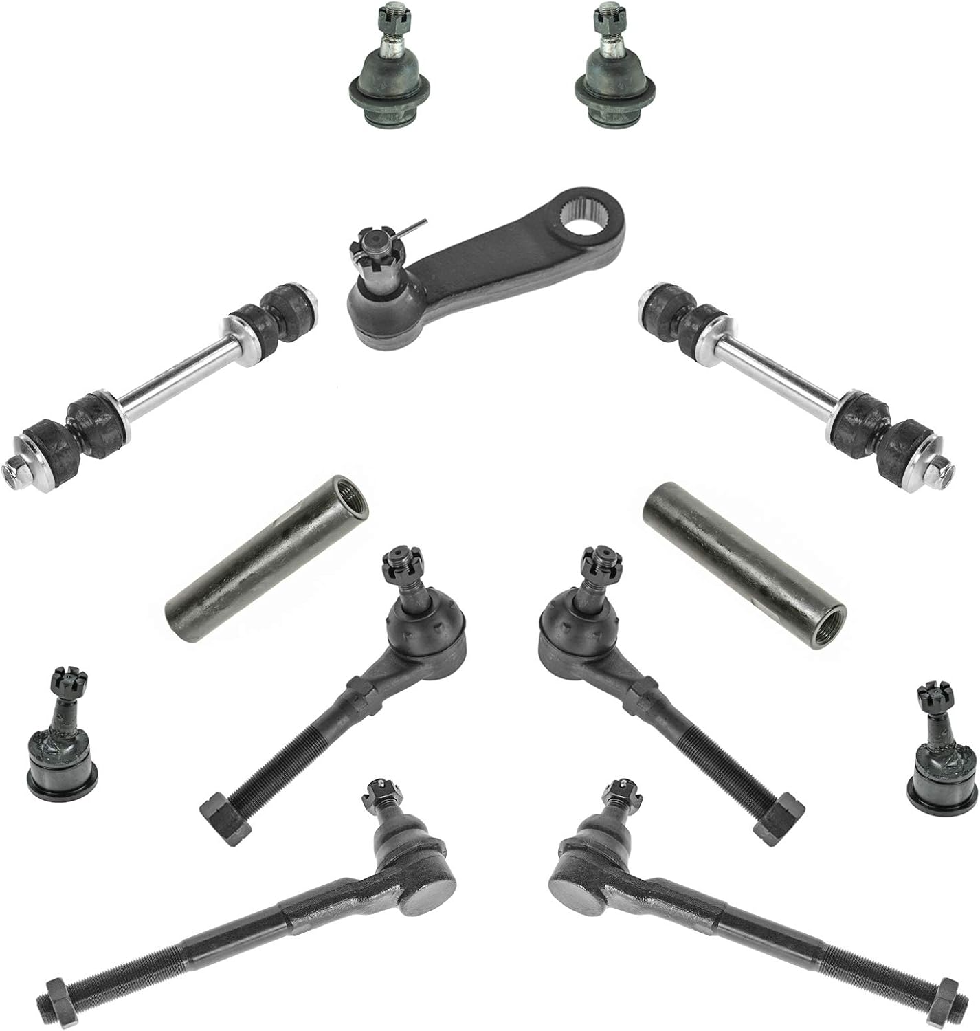 TRQ Front Steering & Suspension Kit for Ford/Lincoln