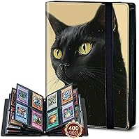 Vista 18 de Rossy Carpeta para tarjetas coleccionables, 9 bolsillos, impermeable, para coleccionar tarjetas, con 360 bolsillos laterales de carga para tarjetas