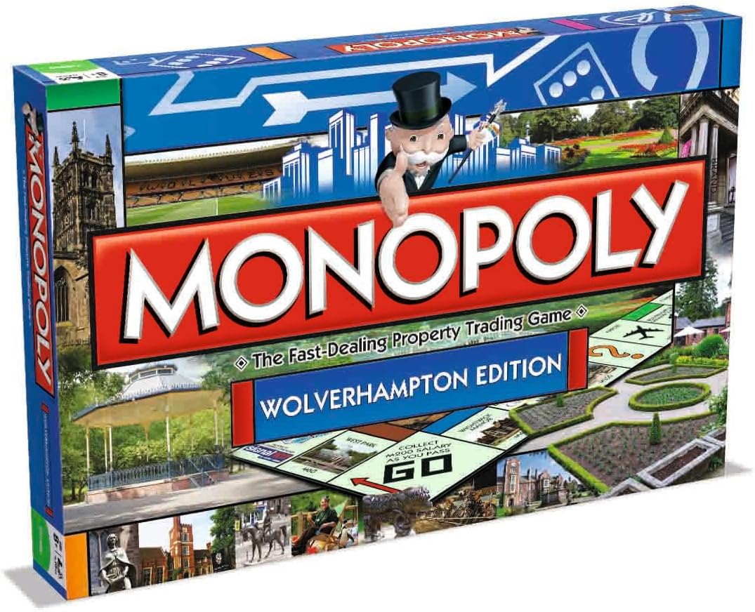 Winning Moves Wolverhampton Monopoly Board Game, Advance to Arena