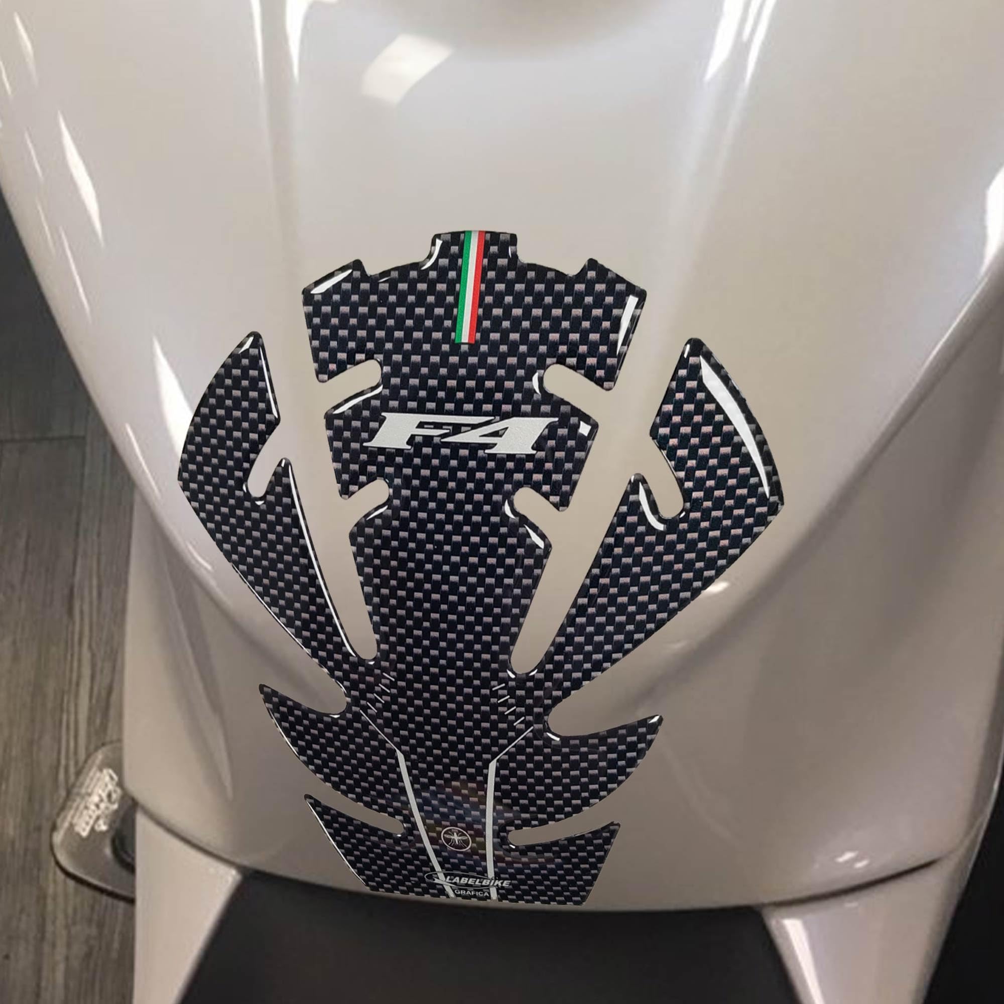 Labelbike - Adesivo 3D Protezione Paraserbatoio Compatibile Co 7438641573721