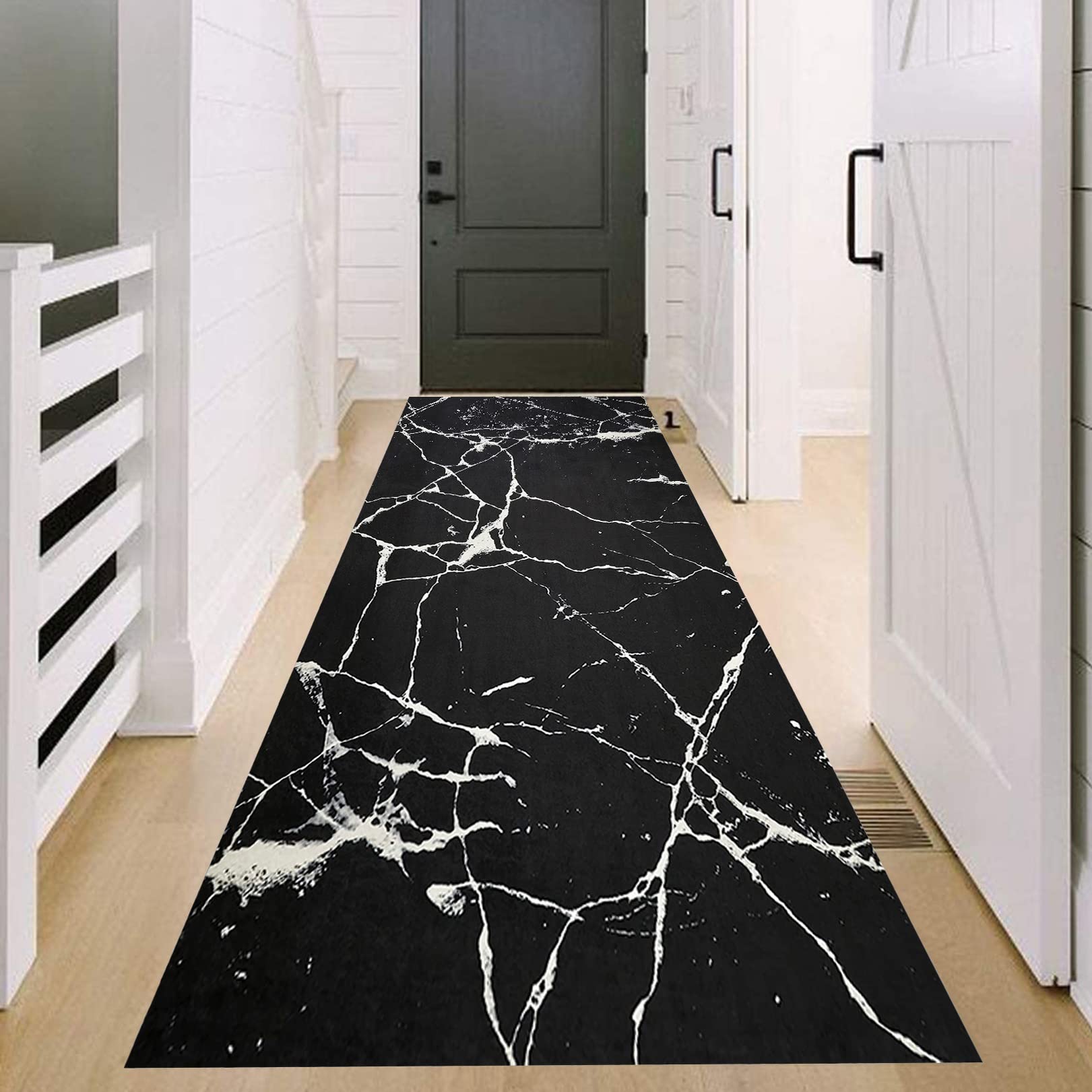Generico Tappeto Zerbino per Interni 120x250 cm Tappeti d'ingresso Lavabili Antiscivolo Moderni durevoli Lavabili in Lavatrice per la Cucina Ingresso corridoio G