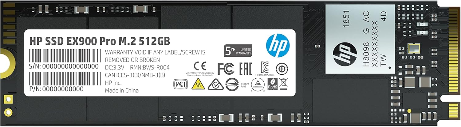 Hp Ex900 Pro 512gb Nvme Internal Pc Ssd Gen3 X4 Pcie M 2 2280 Theproduceindustrypodcast Com