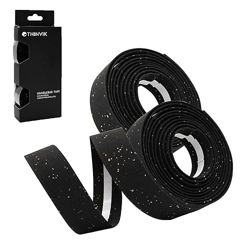 Vista 12 de Thinvik Cinta de corcho EVA para manillar de bicicleta, cinta de barra de bicicleta ecológica, envolturas antideslizantes para mango de ciclismo
