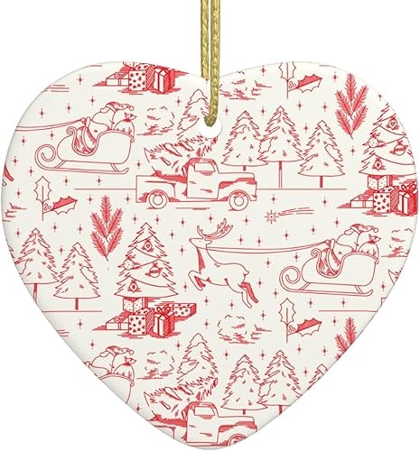 Miniatura 9 de Retro 70s 60s Floral Hippie Mushrooms Christmas Ornaments 2024 Christmas Tree Ornaments Christmas Decor Ceramics Xmas Ornaments Gifts Christmas