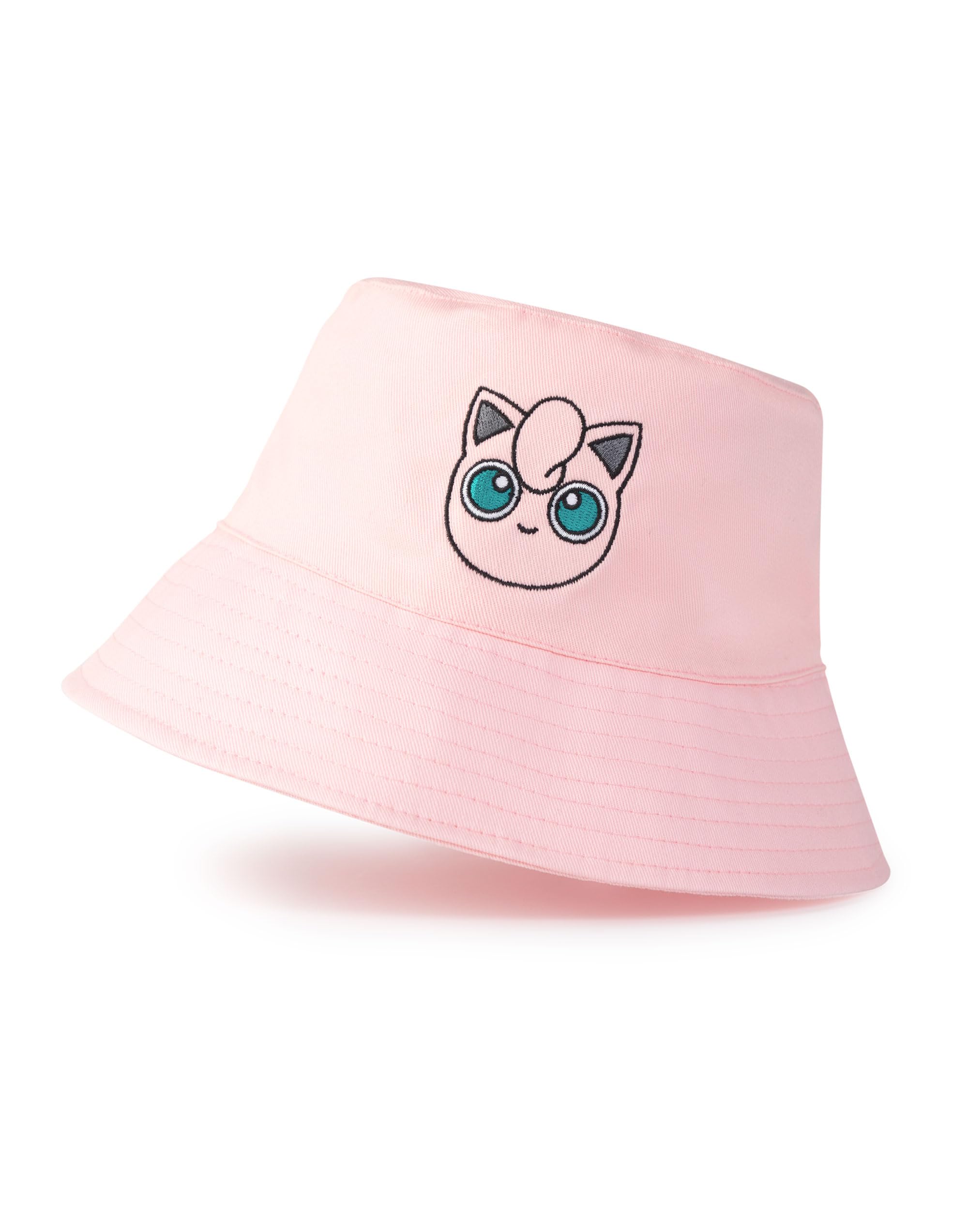 Vanilla Underground Women's Pink Pokemon Jigglypuff Bucket Hat (One Size)