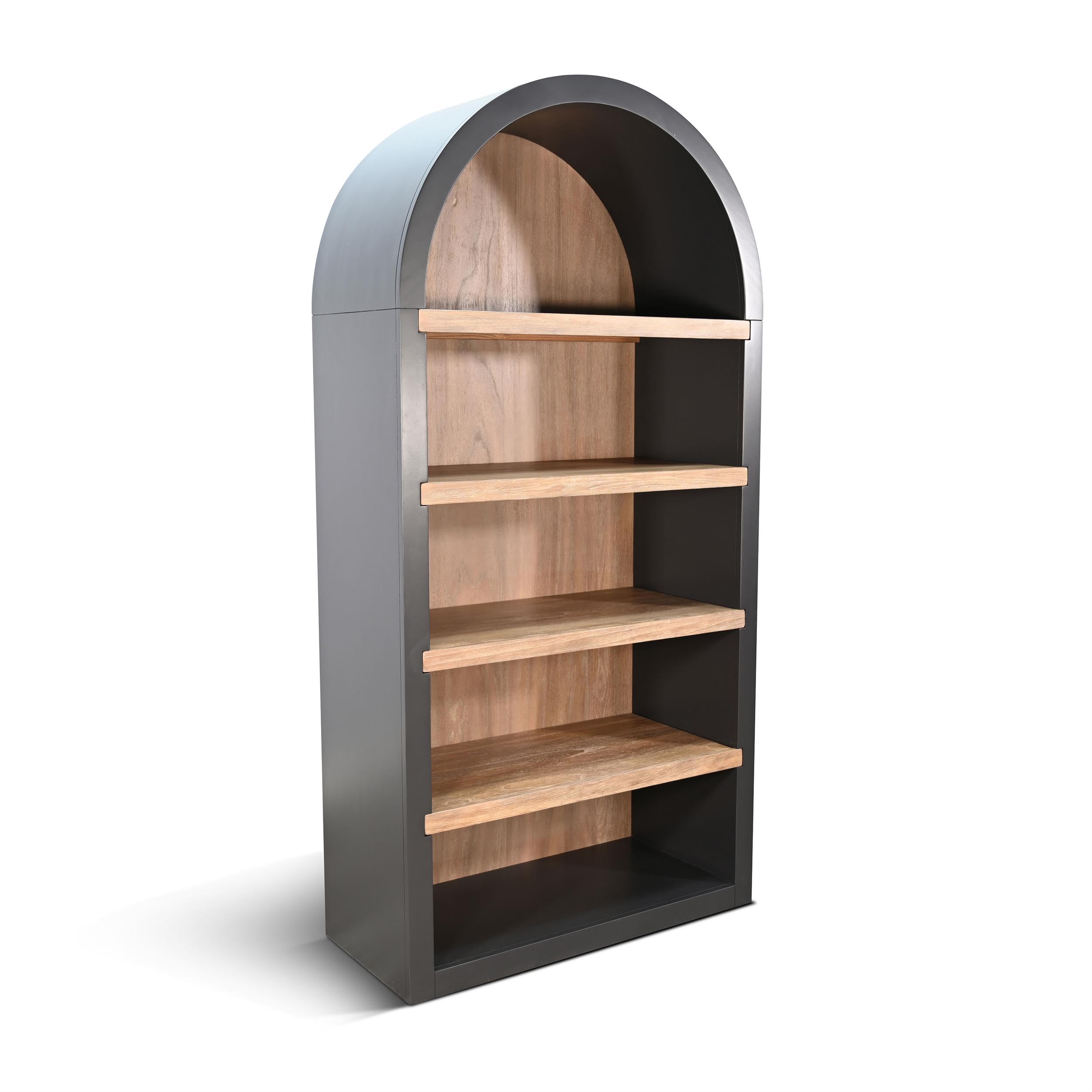 Amazon.com: Sunny Designs Logan Arched Solid Wood Bookcase, 84