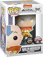 Vista 3 de Funko 36470 Pop! Animation: Avatar The Last Airbender - Aang on Airscooter (Special Edition) #541