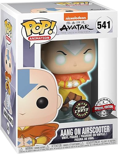 Miniatura 3 de Avatar: El último maestro del aire– Aang on Airscooter Pop! Exclusivo.