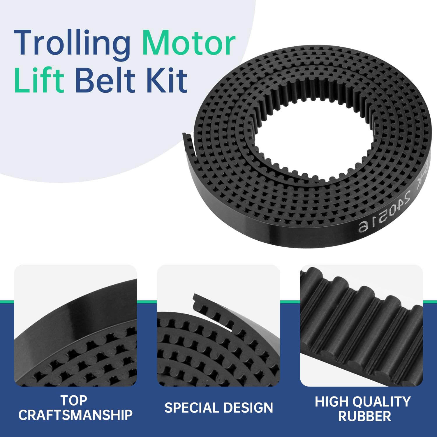 Amazon.com: Sxkxm 2770820 Lift Belt Kit, Trolling Motor Lift Belt 