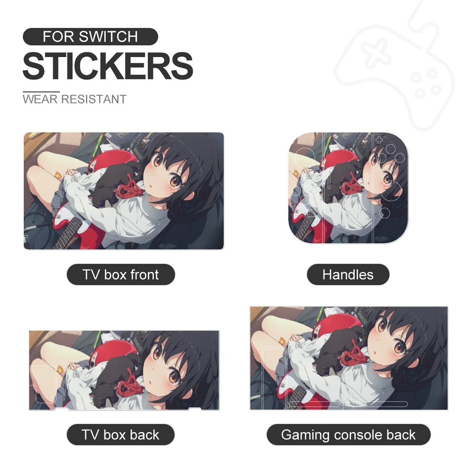 Amazon.co.jp: アニメ 中野梓 あずにゃん けいおん! Switch スキン