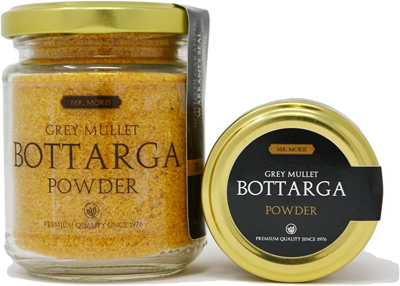 Mr Moris Grey Mullet Powder Premium Quality Bottarga Kosher (40Gr)