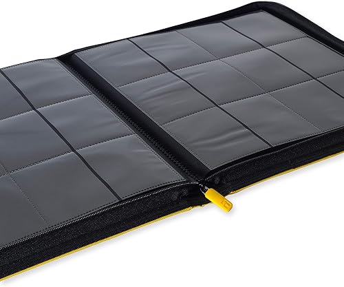 Miniatura 6 de Vault X Premium Exo-Tec - Carpeta XL con cremallera  Carpeta de 12 bolsillos XL para tarjetas coleccionables  Carpeta de bolsillo de carga lateral