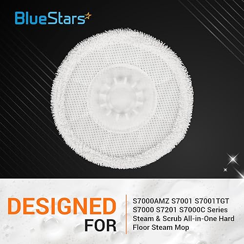 Miniatura 3 de BlueStars Almohadillas de repuesto para trapeador de vapor S7000 compatibles con Shark S7000AMZ S7001 S7001TGT serie S7000 Steam & Scrub todo en