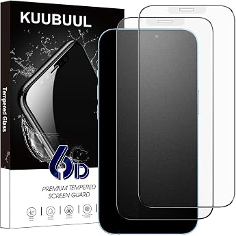Matte Screen Protector for iPhone 12 and iPhone 12 Pro for Tempered Glass Matt Pack of 2 Anti-Glare Matte Tempered Glass Screen Protector Anti-Fingerprint Bubble-Free Anti-Scratch