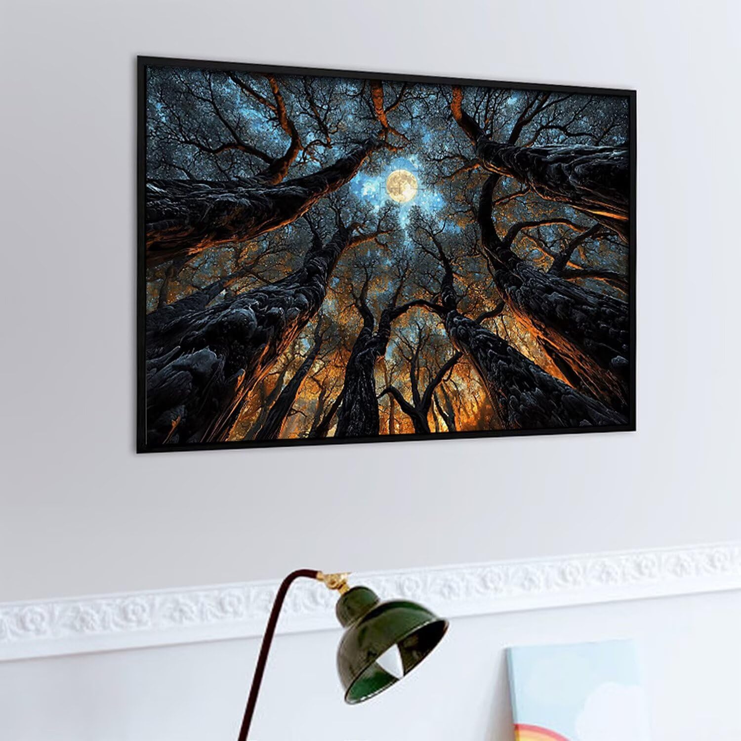 1500 Pezzi di Puzzle, foresta1500 Pezzi di Puzzle per Adulti, Regalo di Anniversario, Regalo di Natale, Decorazione Della Casa, Prevenzione Della Degenerazione Cerebrale Negli Anziani v-703