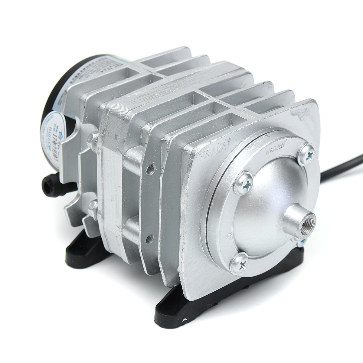 45L/Min 25W Elettromagnetico Compressore Acquario Ossigeno Stagno Aria Aeratore Pompa