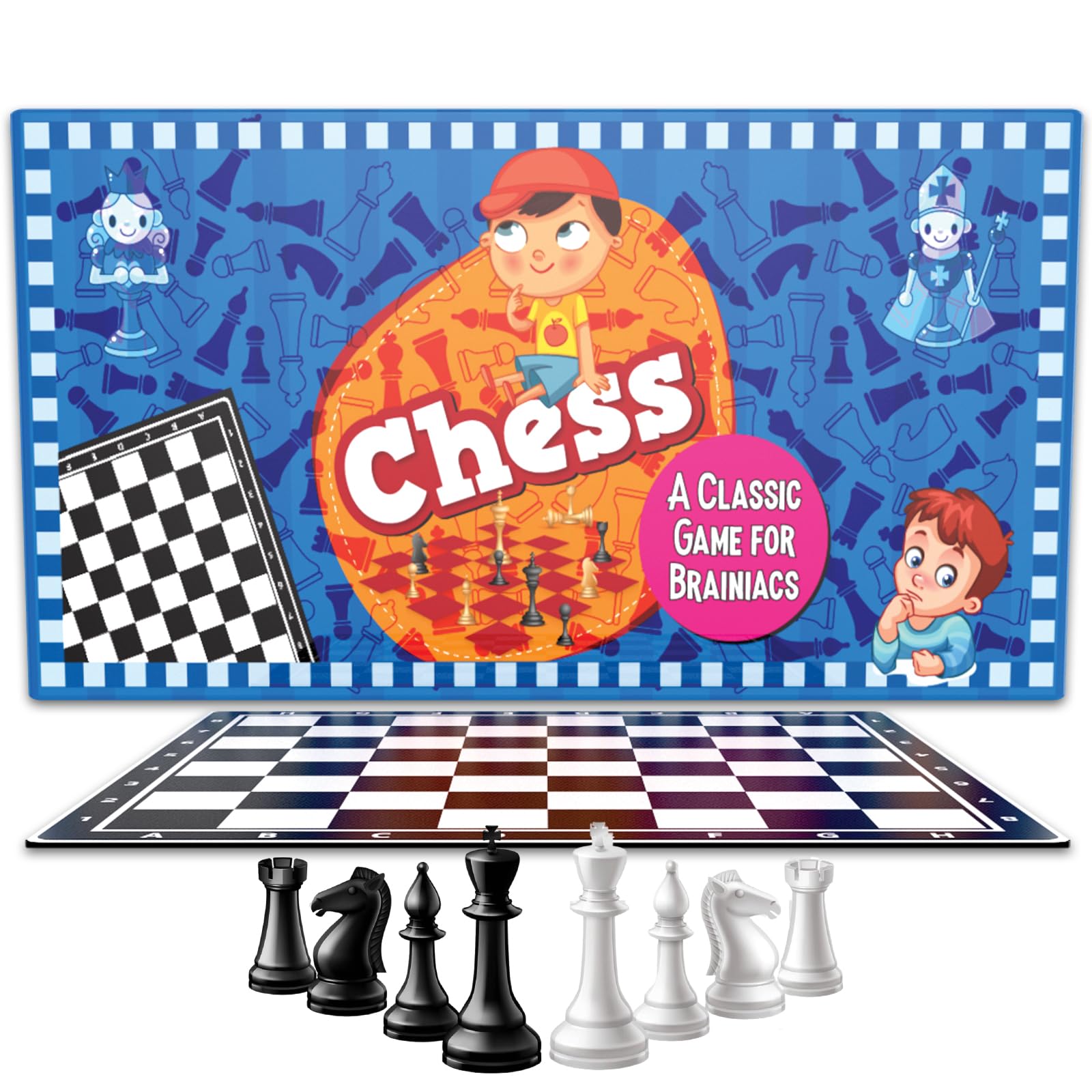 Popcorn Games & Puzzles Chess - A Classic Game for Brainiacs
