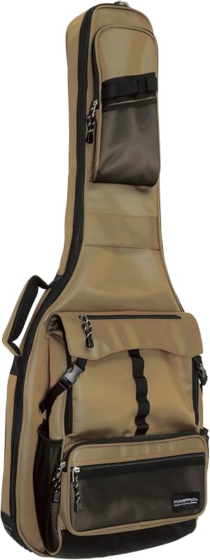 Bolsa para guitarra eléctrica PowerPad - caqui