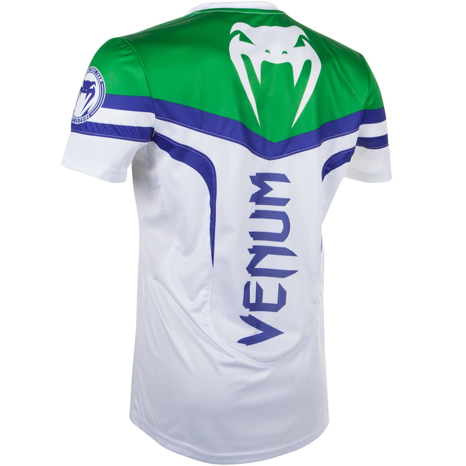 Venum Shogun UFC Edition Dry Tech T-Shirt, White/Green White, XX