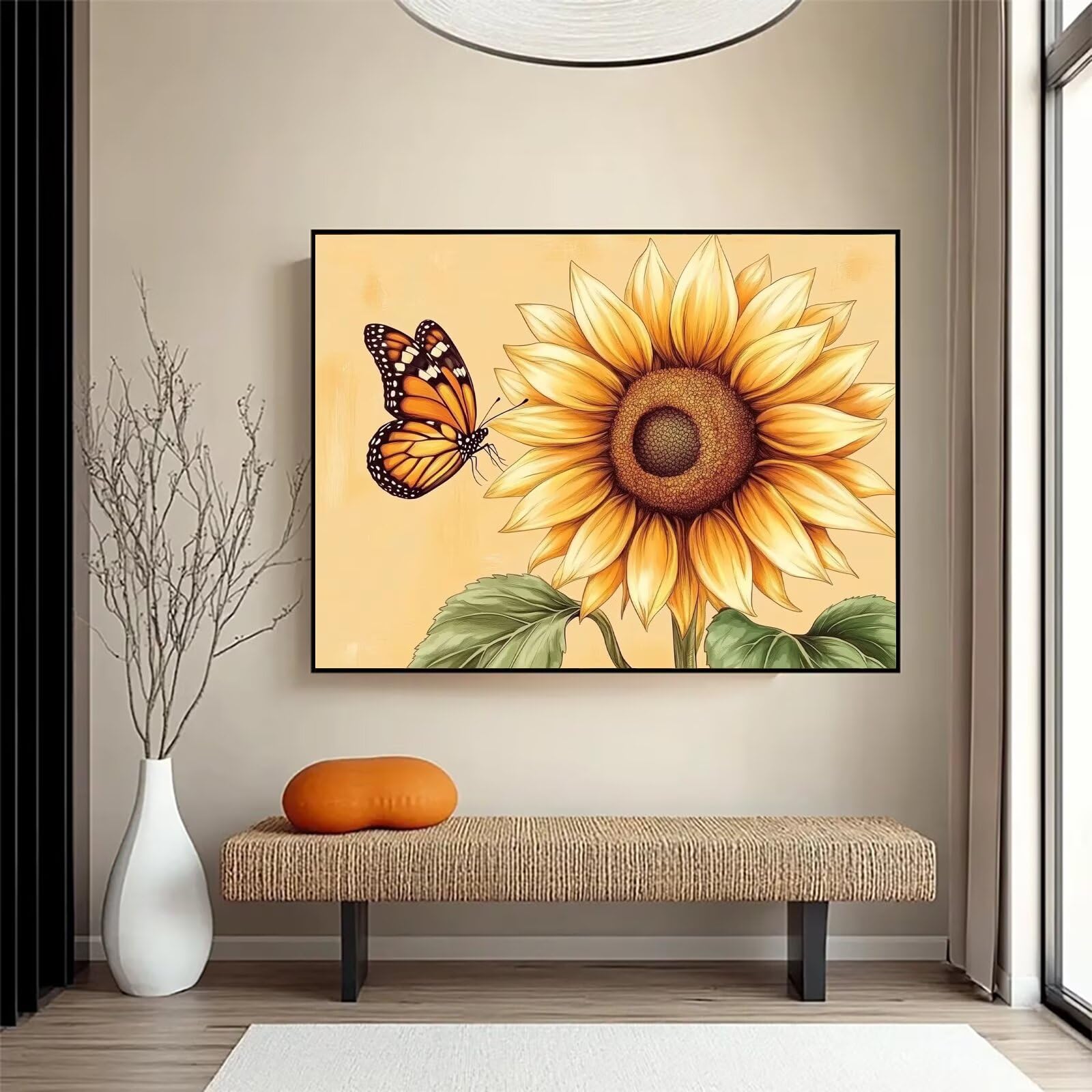 Diamond Painting Schmetterl, 5D Diamond Painting Erwachsene 70x90cm qw1-631