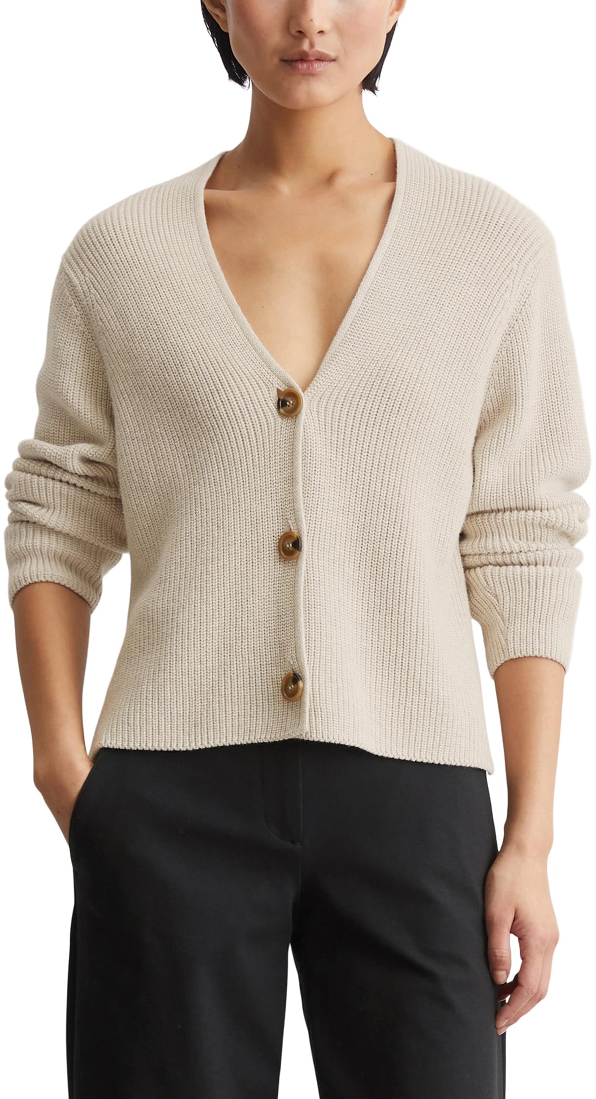 Marc O´Polo Damen Long Sleeve Cardigan Sweater