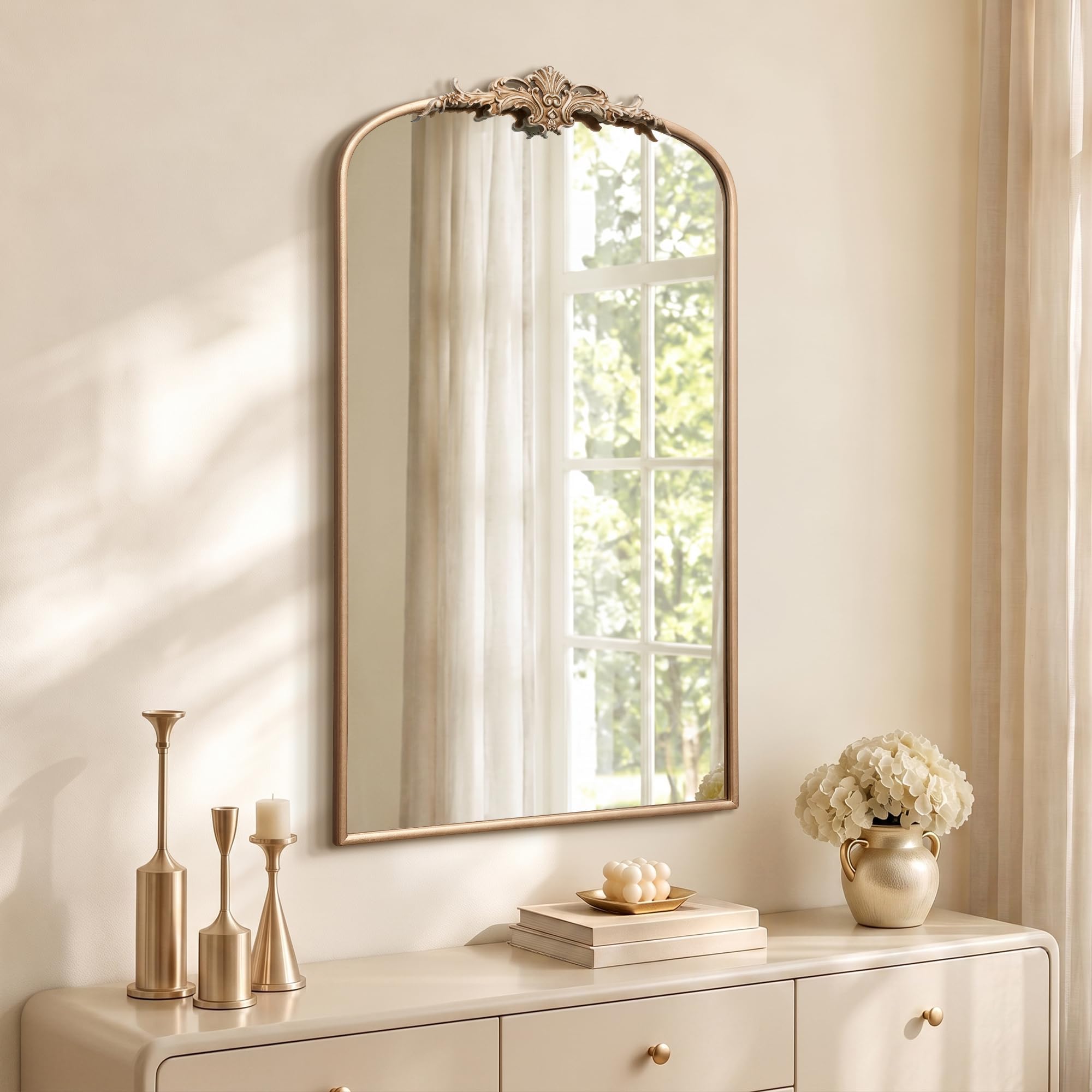 Amazon.com: Besdomus Vintage Large Wall Mirror: 24