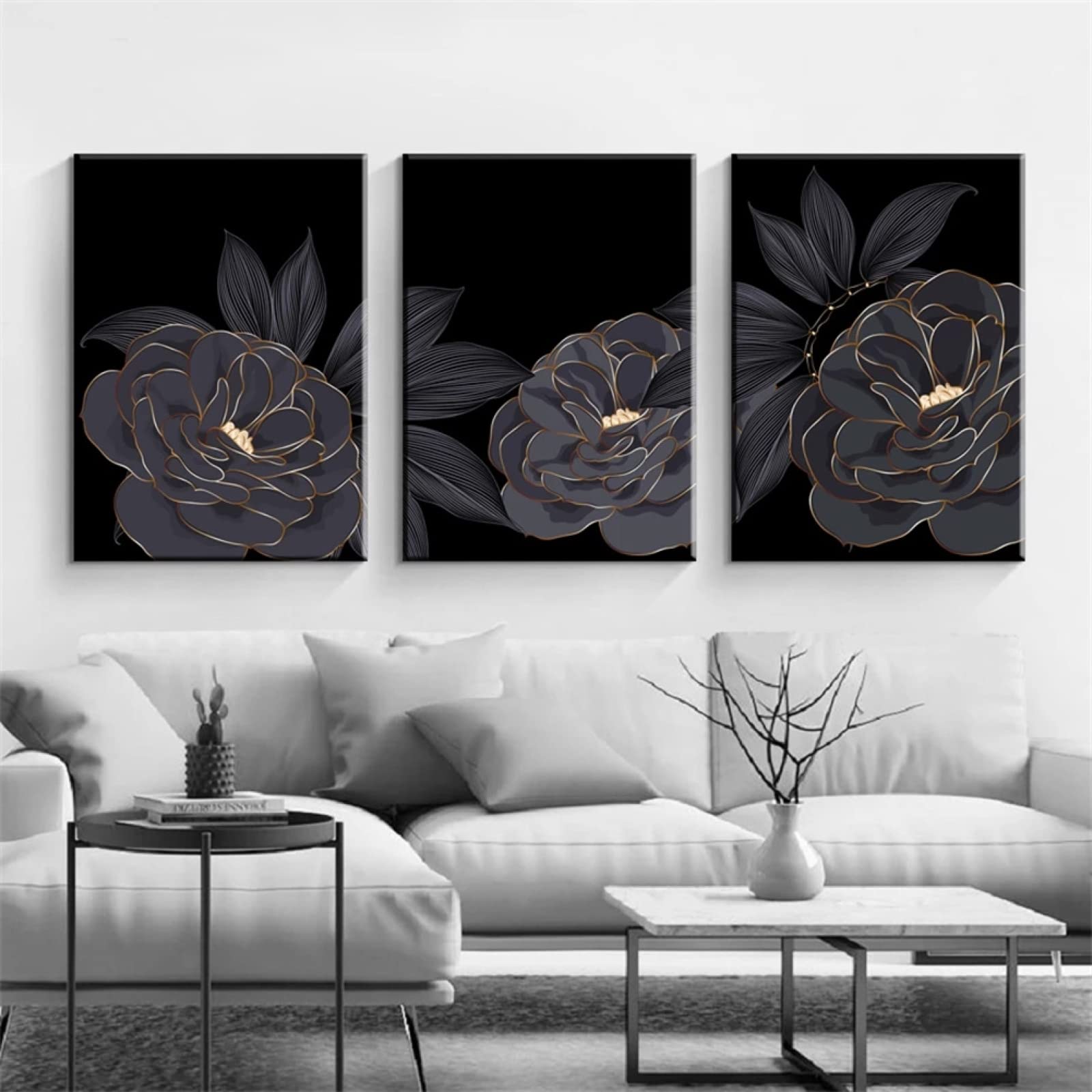 3 Packung 5D Diamant Painting Full Drill Set Abstrakte Dekoration 80x100cm DIY Diamond Painting Kreuz Stich Strassstein Stickerei Diamond Painting Set Decoration Geschenk für Erwachsene Kinder