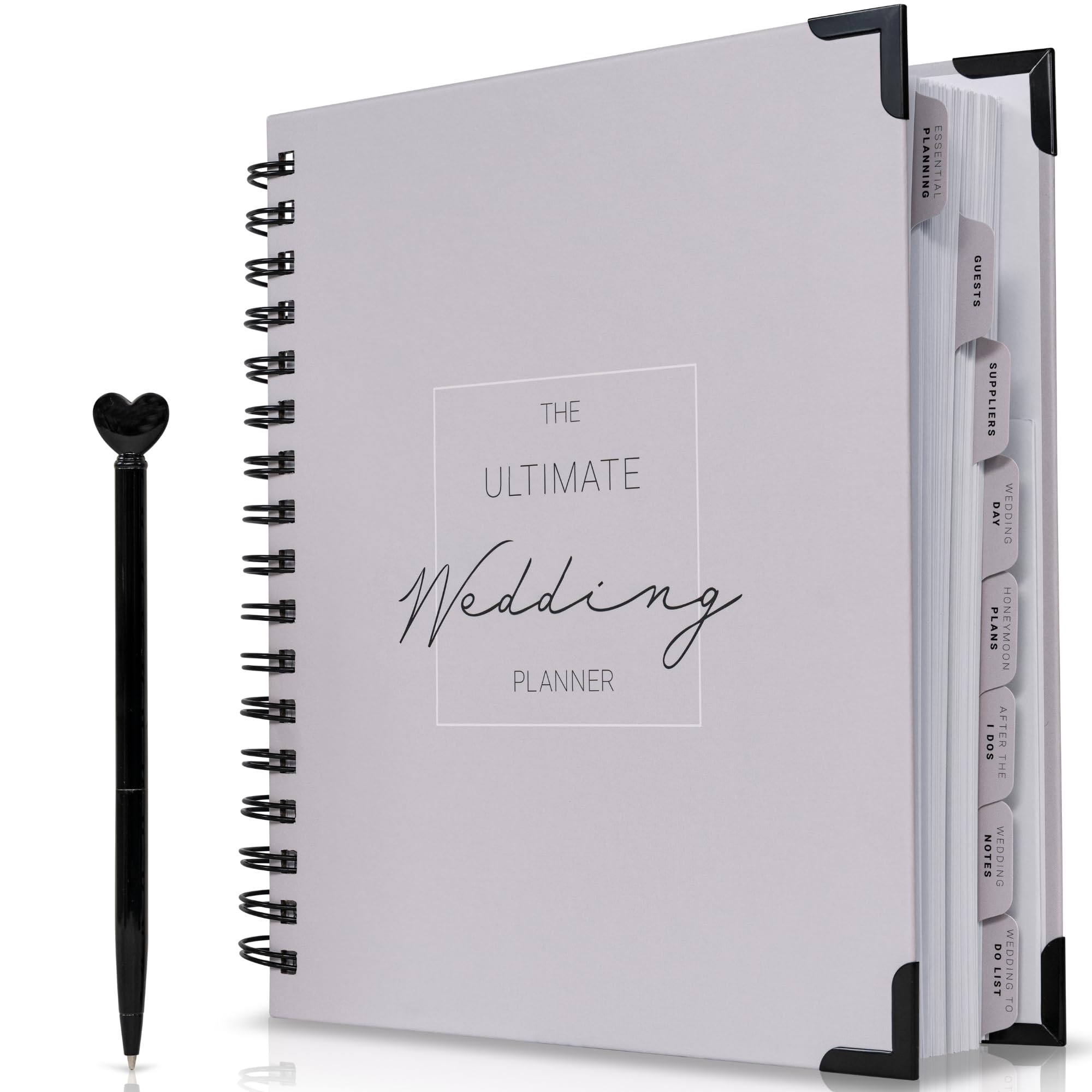 The Ultimate Wedding Planner Book and Organiser for UK Weddings, Full Of Unique Hints, Tips, Guides & Countdowns