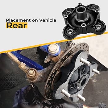 Amazon.com: M MATI Rear Wheel Hub Machined Black for Polaris