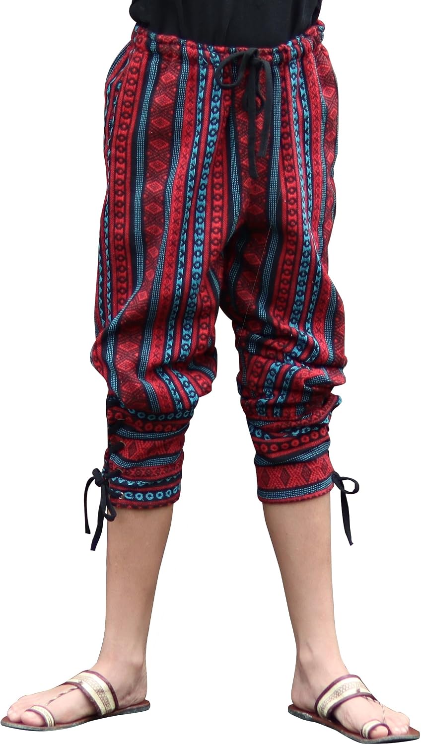 Childrens Swashbuckler Corsair Pants Medieval Renaissance Buccanneer Costume Pantaloons