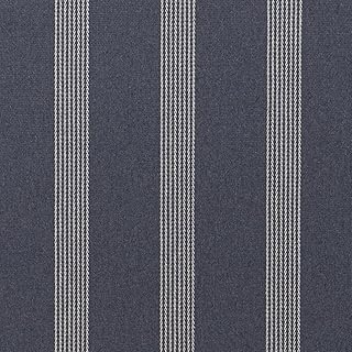 Blue Stain Resistant Performance Pet Friendly Stripe Woven Pattern Upholstery Fabric by The Yard - SKU: Adam Navy