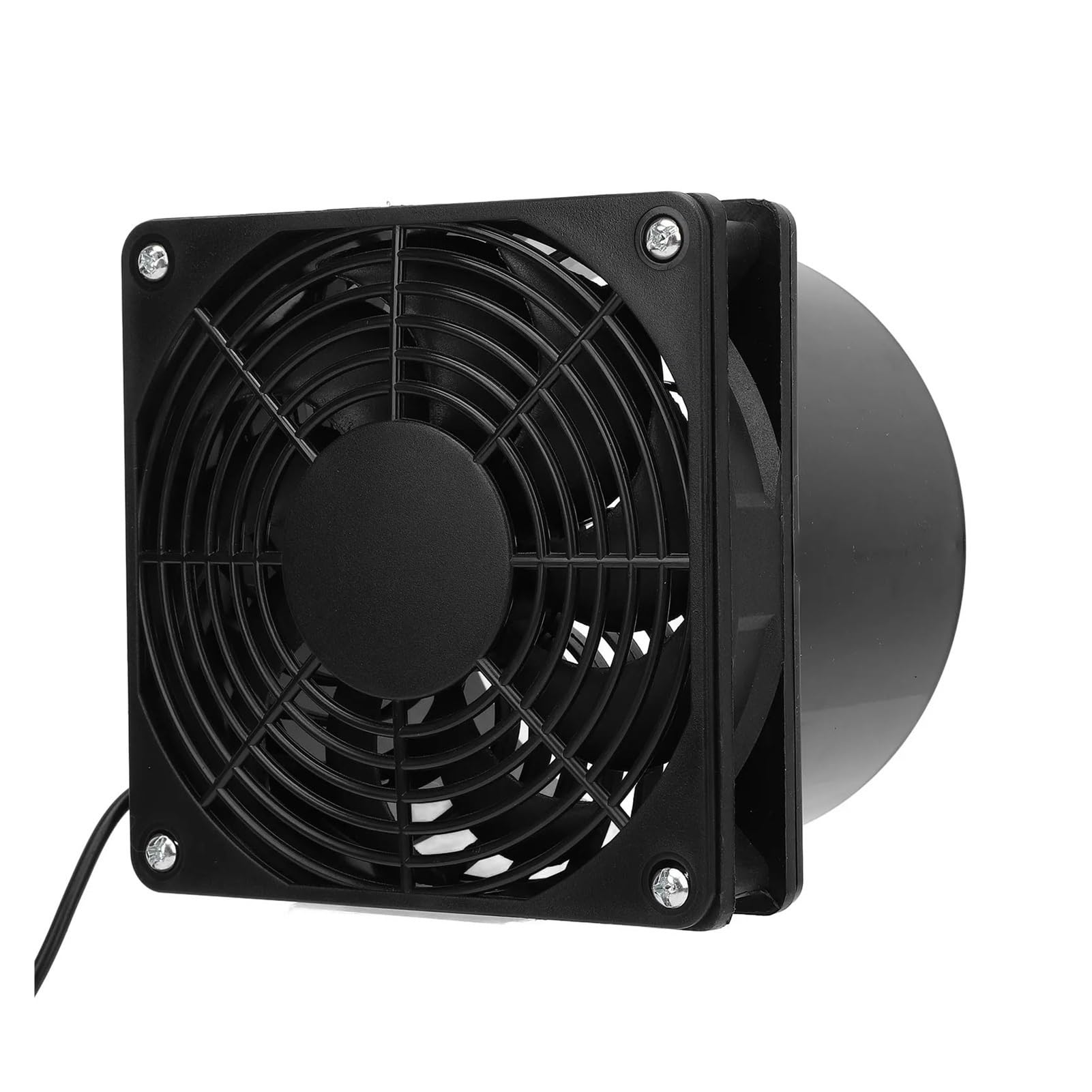 Ventilatore di Scarico A Flangia Alimentato A Energia Solare, da Condotto 5 W, Ventilazione A Pannello V for Serra, Pollaio, Capannone IP65 Raffreddamento Rapido