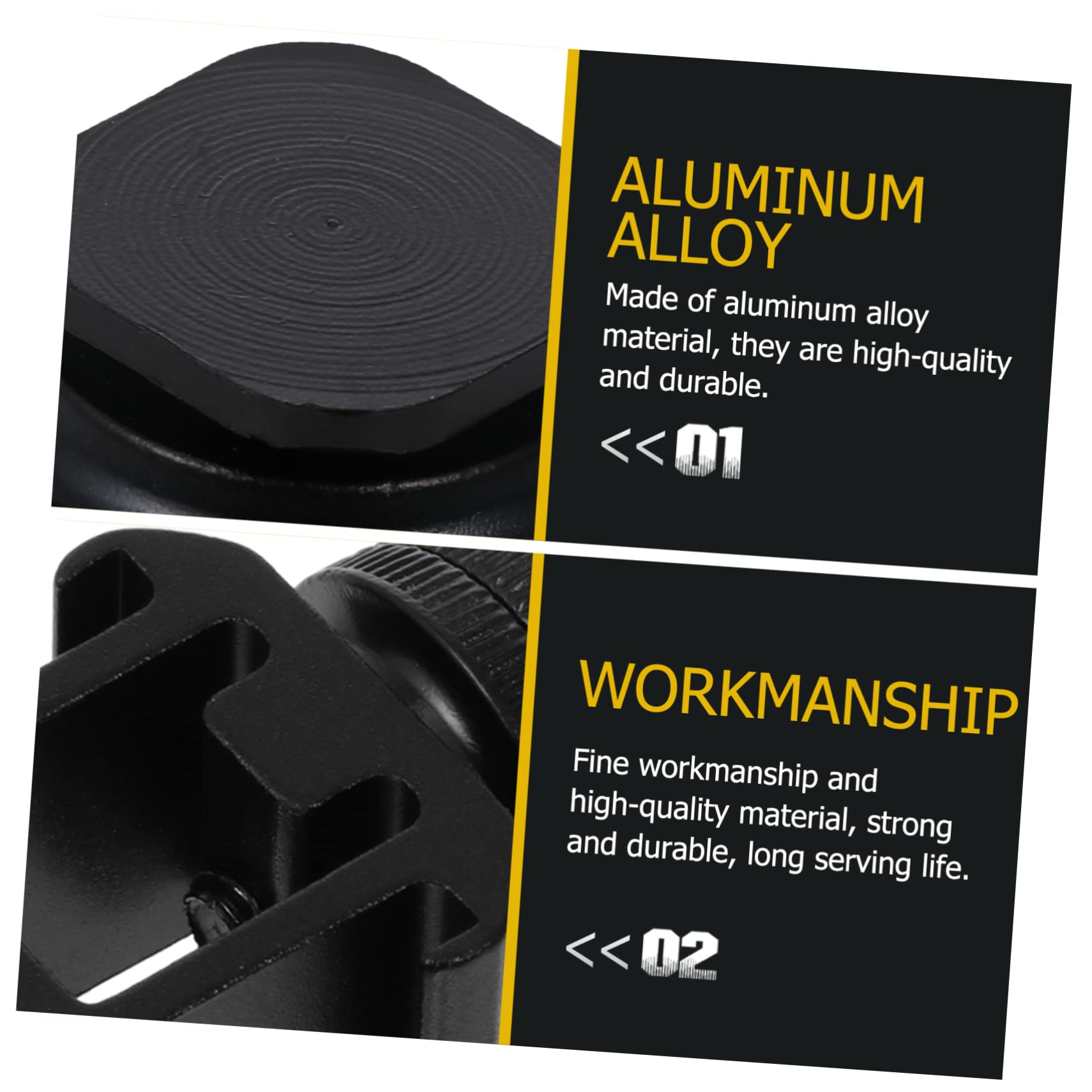 DOITOOL 2 Sets Hot Shoe Bases for Camera Universal Shoe Mount Adapter DSLR Camera Tripod Accessory