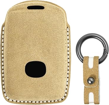 for Mazda Leather Full Protection Key Fob Cover Fit for Mazda 3 6 2025 2026 CX-30 CX-5 CX-9 CX-50 Keychain Key Holder Accessories 3 Button Brown