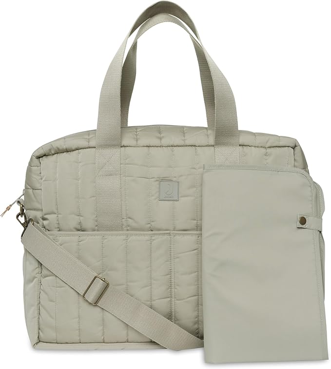 Luiertas Jollein Luiertas Puffed bag Zwart | Geboortewinkel